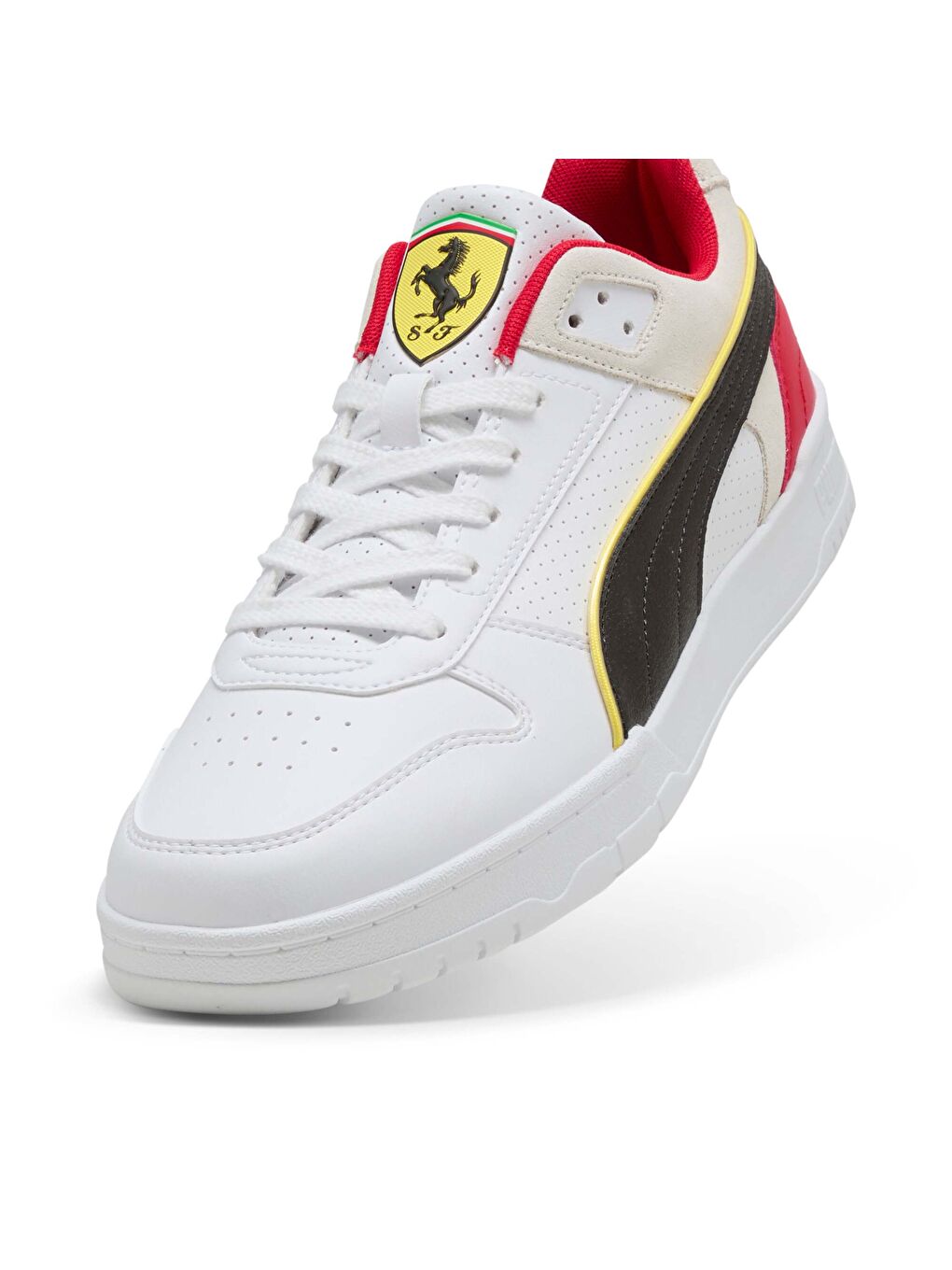 Beyaz SCUDERIA FERRARI HP RBD Game Low Ayakkabı-4