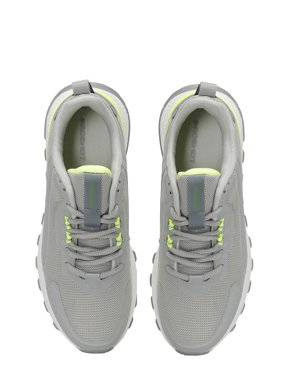 Yeşil CARDY 4FX Gri Erkek Koşu Ayakkabısı-3