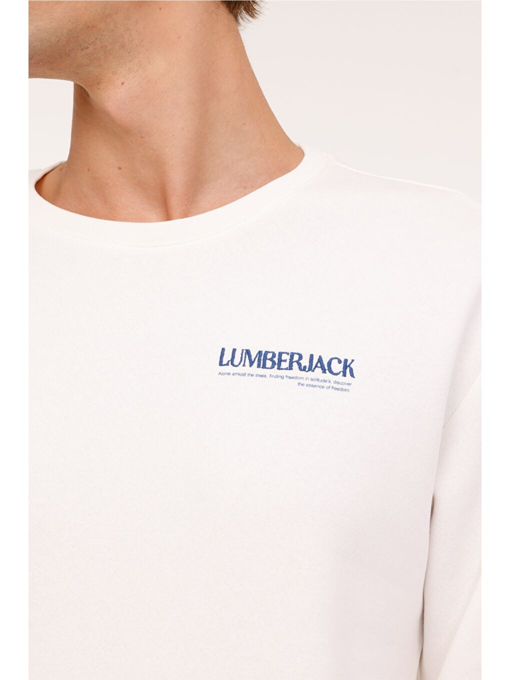 Bej ML VOLCANO 16DNM2004 4PR  Erkek Sweatshirt-3