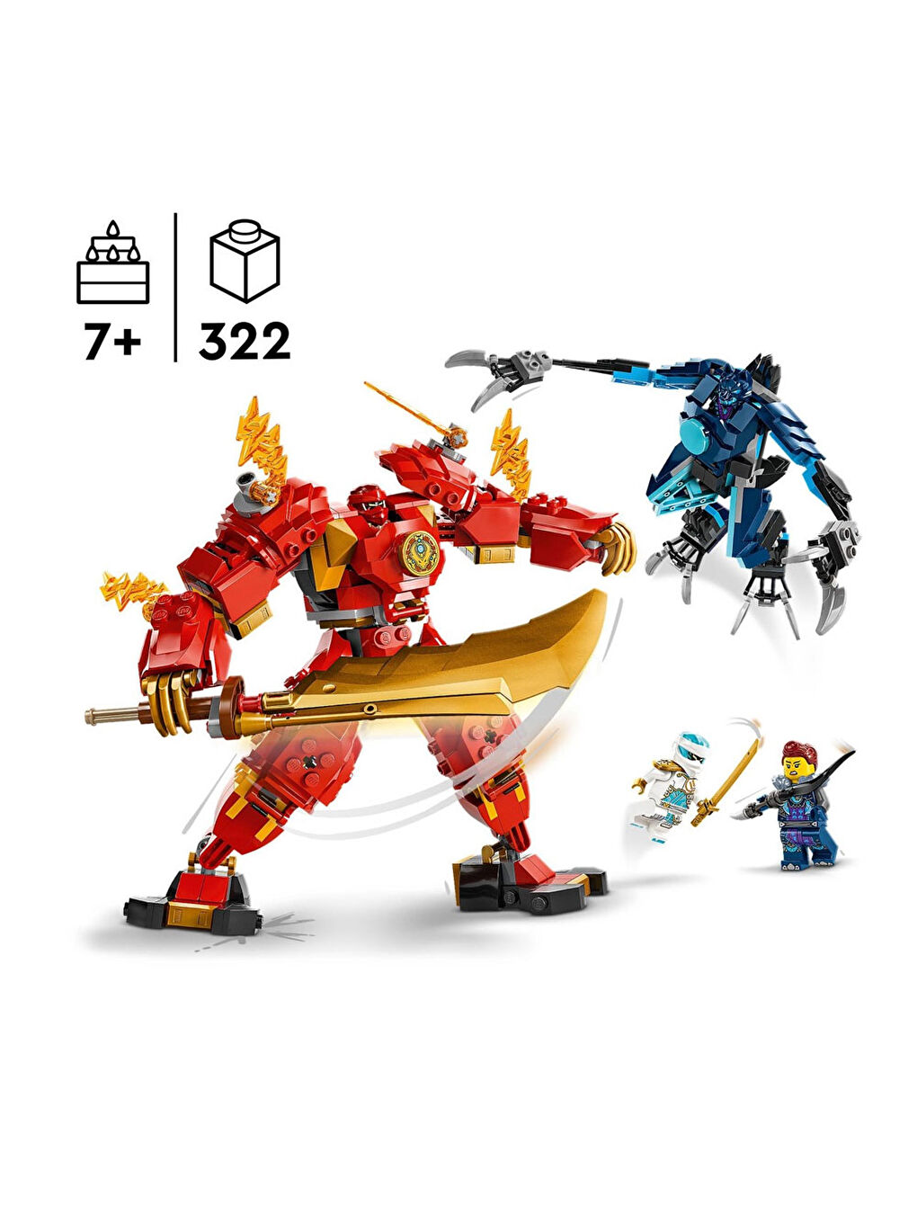 Lego Ninjago Kai'Nin Ateş Elementi Robotu 71808 - 2