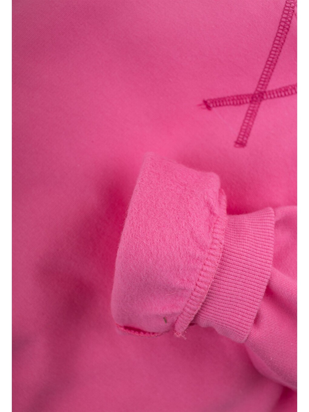 Basıc Karyoka Detaylı Sweatshirt Takım 3-8 Yaş Pembe-2