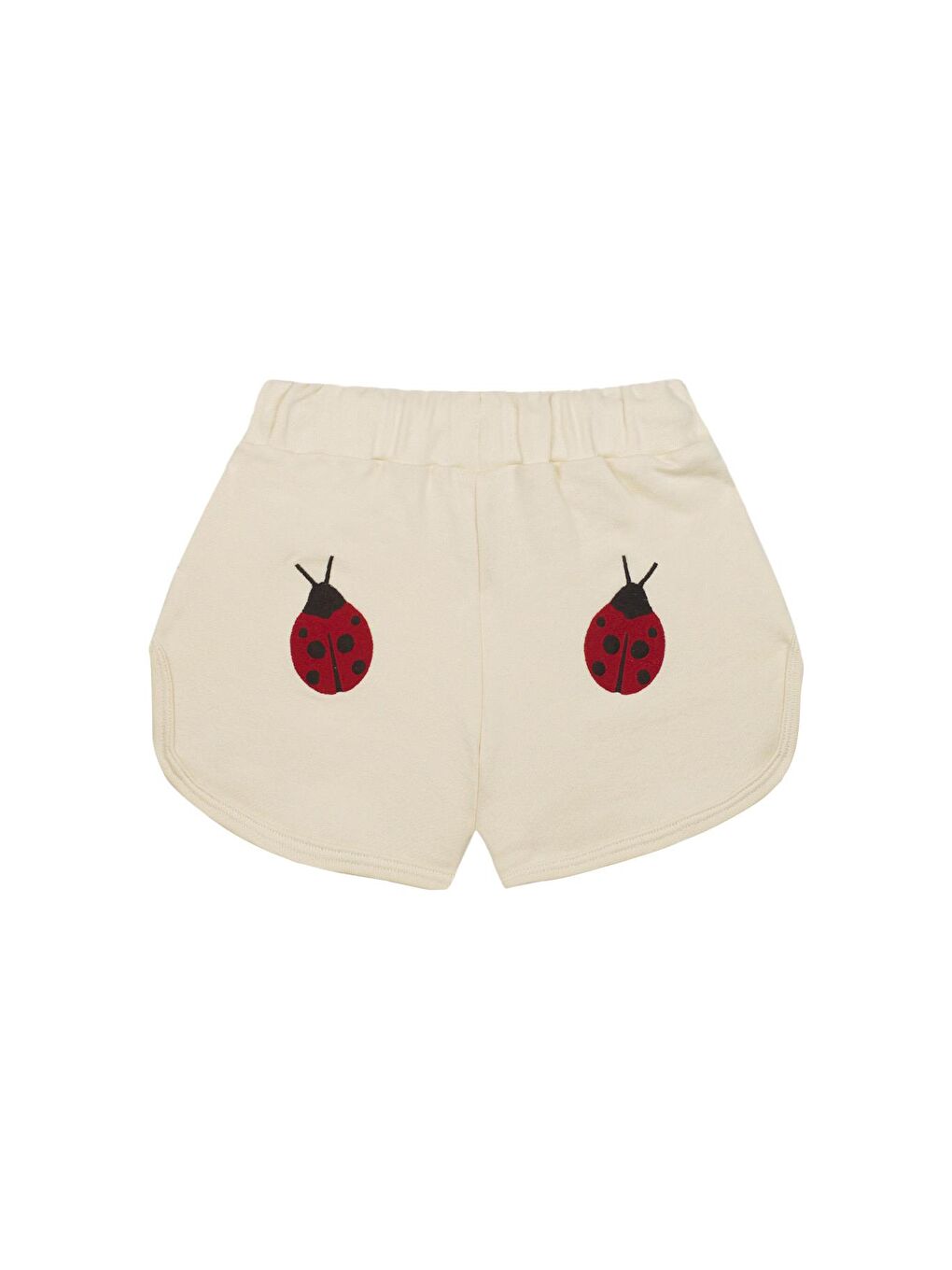 Ekru Uğurböceği Şort