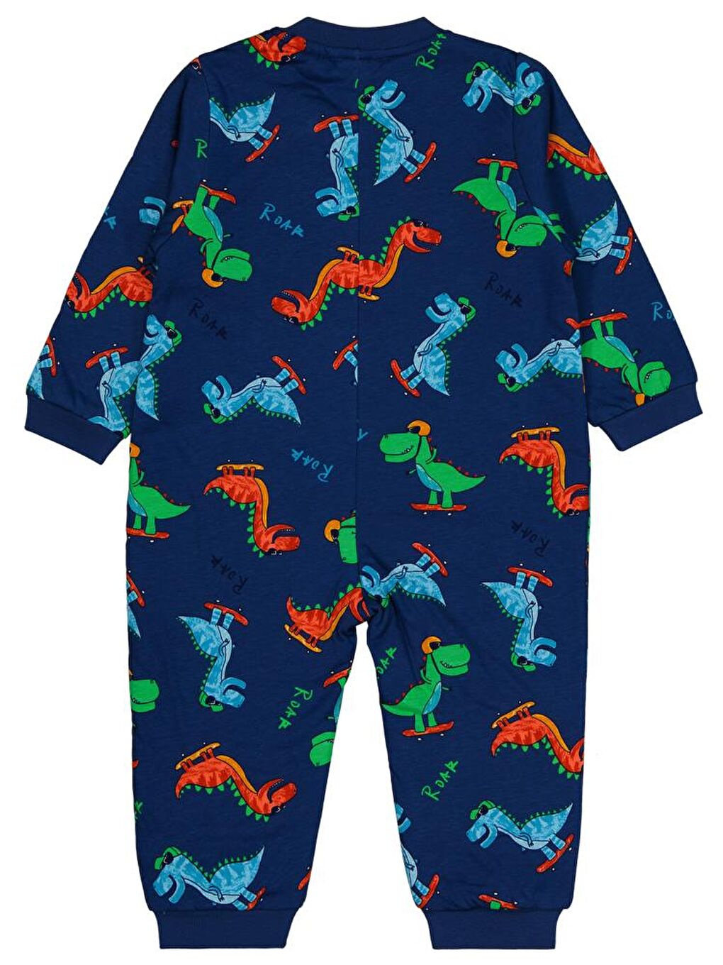 İndigo Boys Kaykaycı Dino Empirme 30 Gr 2-5 Yaş Uyku Tulumu-1