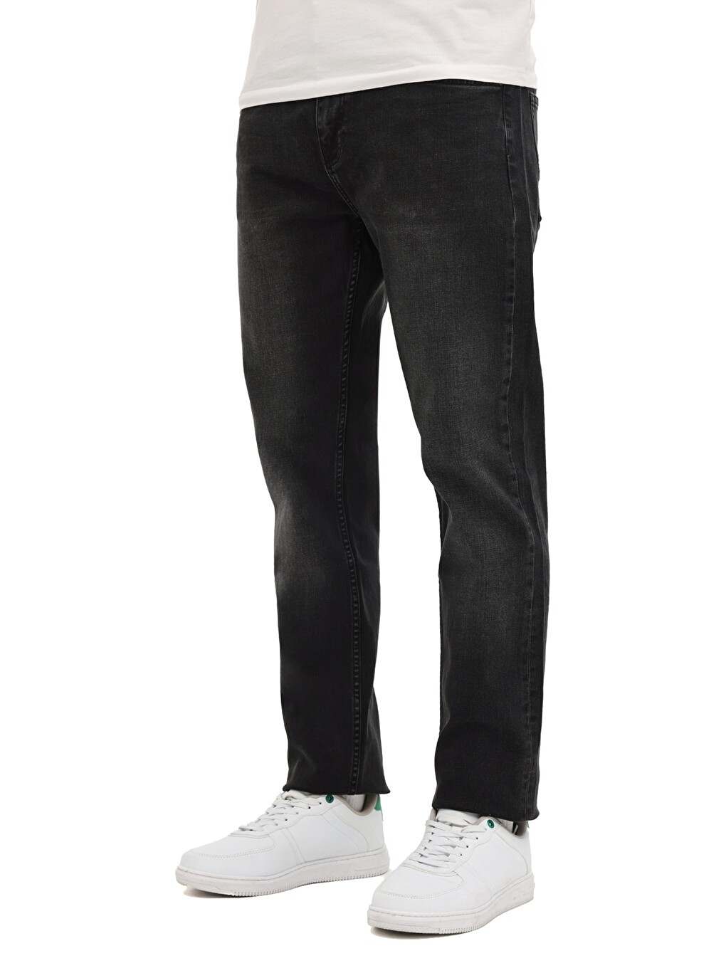 Siyah Erkek Jean Pantolon-1