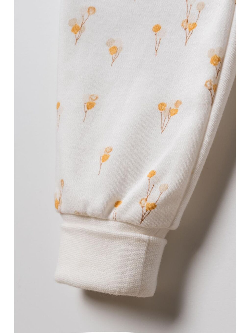 Ekru Bebek Alt Üst Takım %100 Organik Pamuk , Bebek - Yenidoğan- csy3064-3