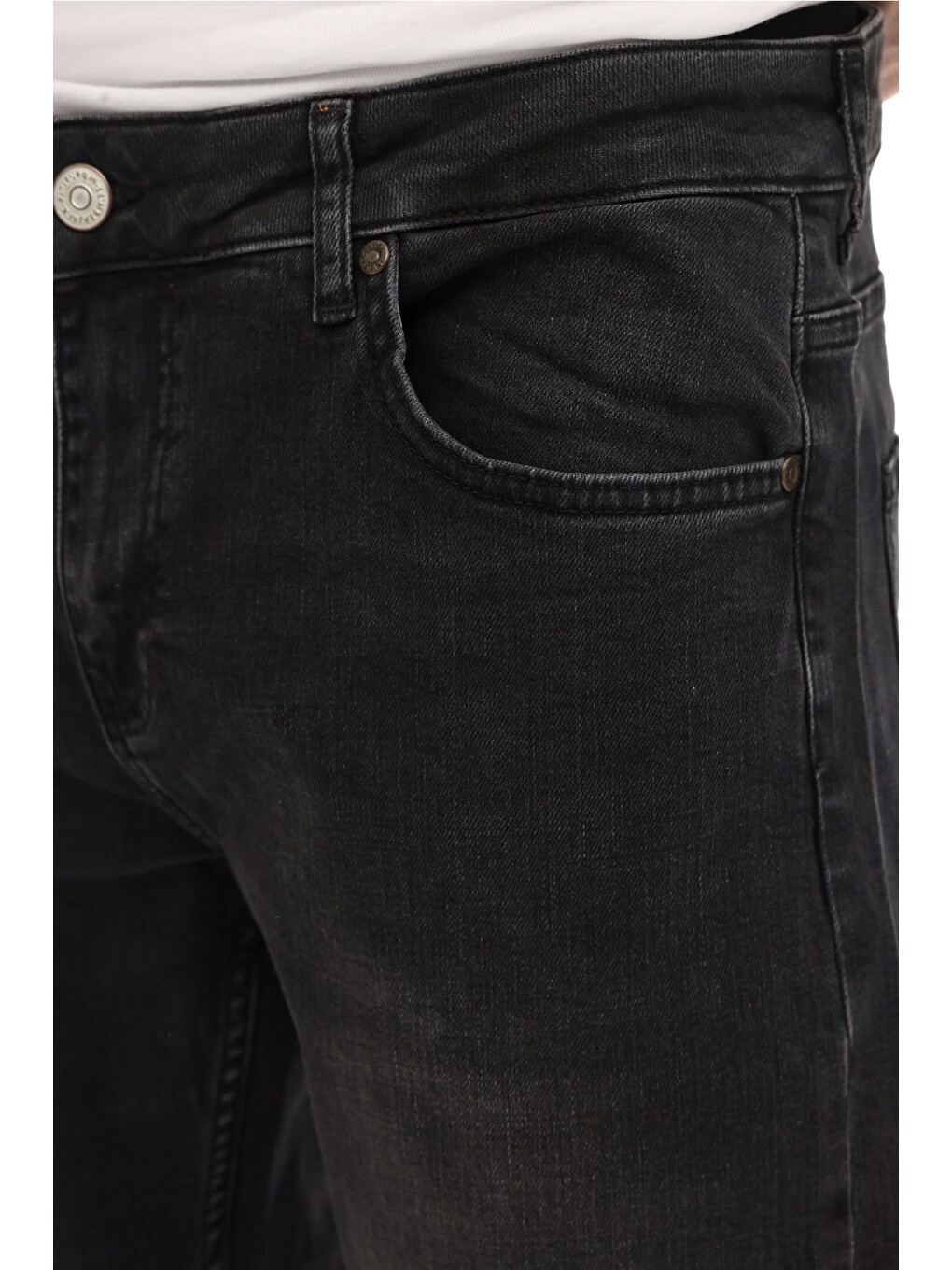 Siyah Erkek Jean Pantolon-3