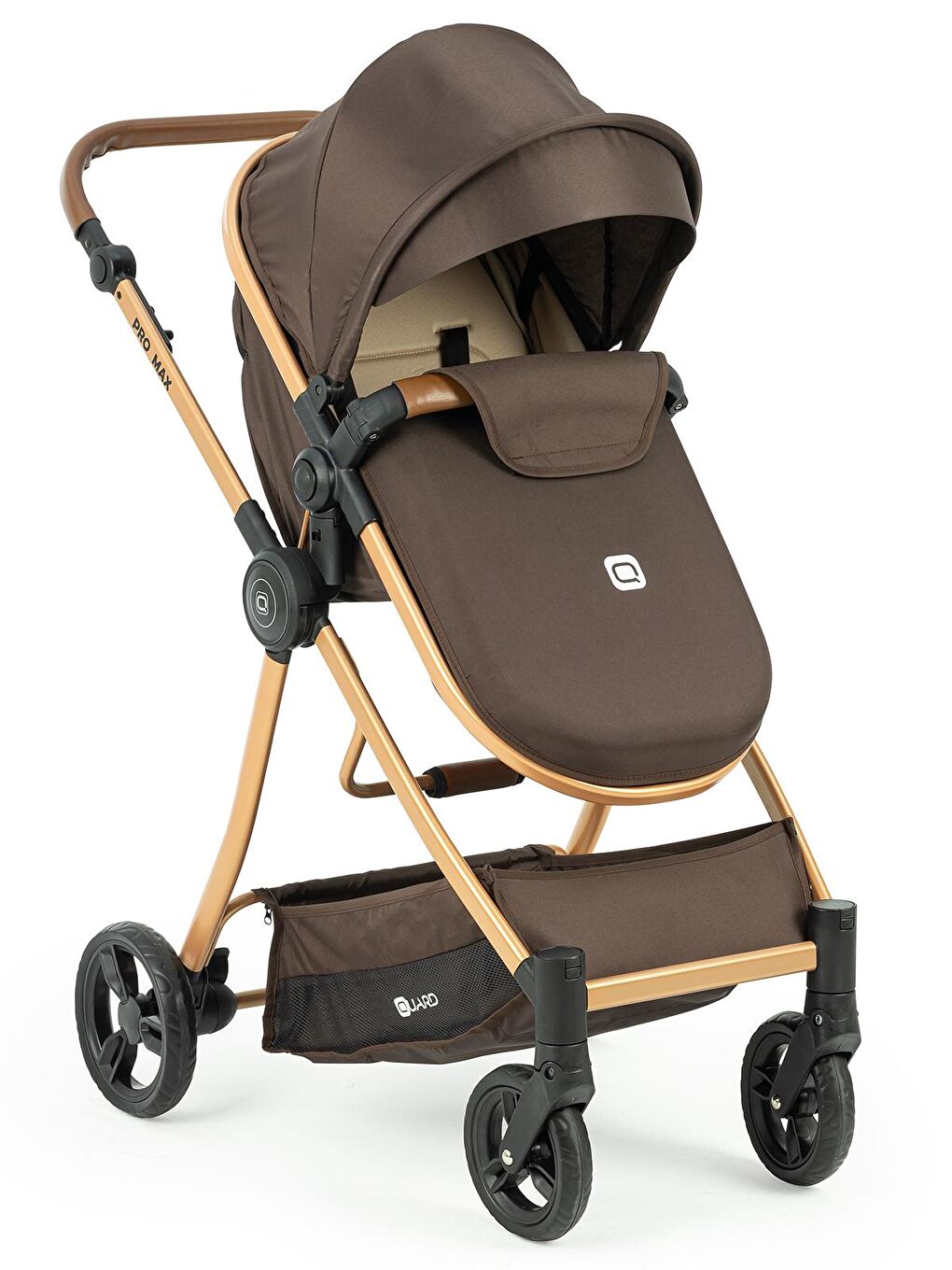 Promax Travel Sistem Bebek Arabası Gold-Kahverengi-1