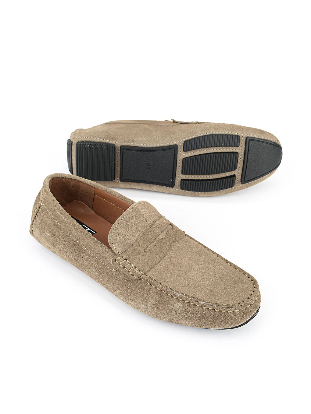 Bej Erkek Hakiki Deri Günlük Ayakkabı 1611065ZE0772 Kum-3