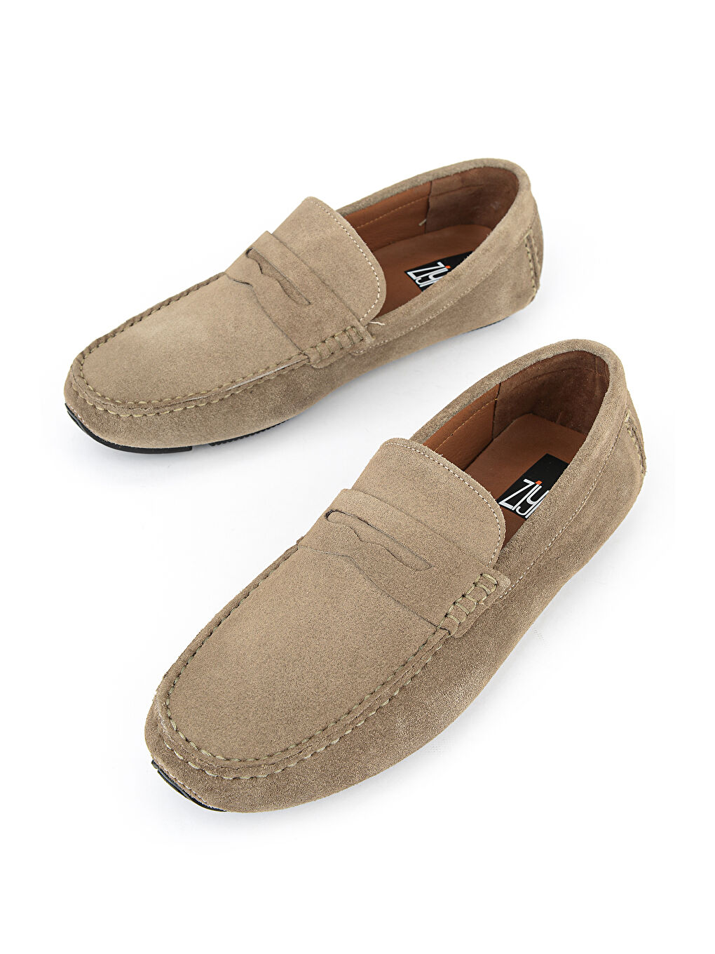 Bej Erkek Hakiki Deri Günlük Ayakkabı 1611065ZE0772 Kum-4