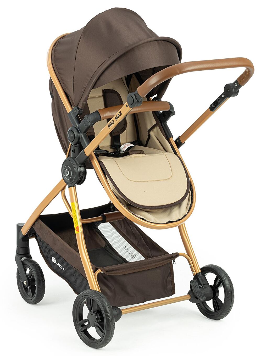 Promax Travel Sistem Bebek Arabası Gold-Kahverengi-4