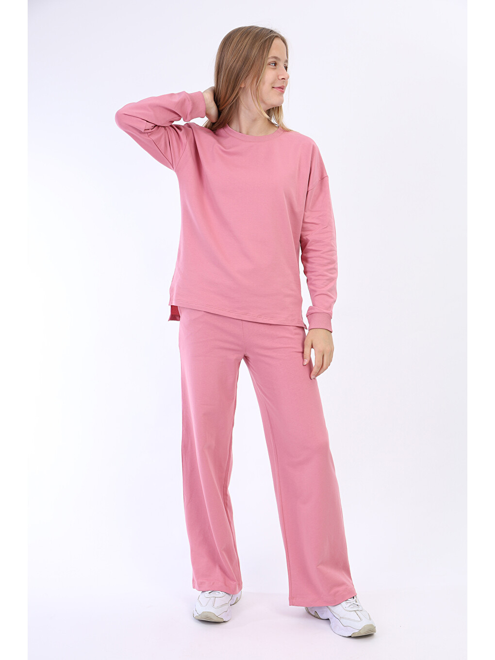 Pembe Kız Çocuk Eşofman Takım