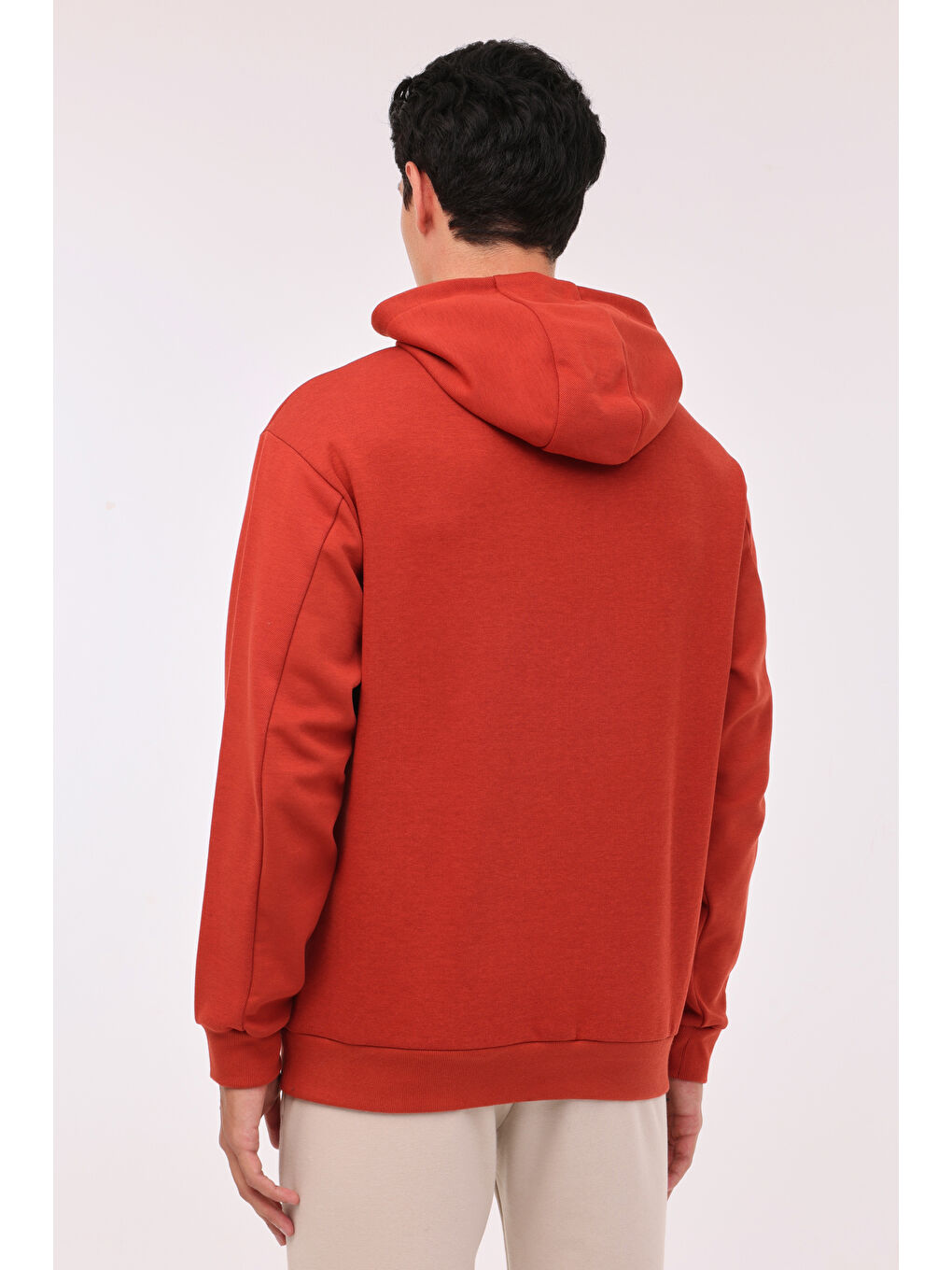 M-HORTON HOODIE 4PR Bordo Erkek Sweatshirt-1