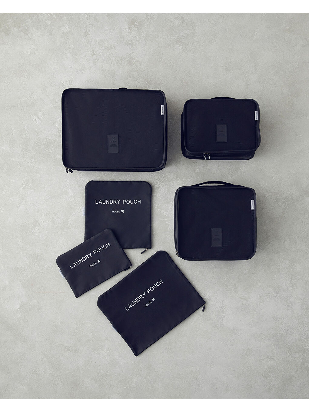 Blare 6'lı Organizer Set Siyah