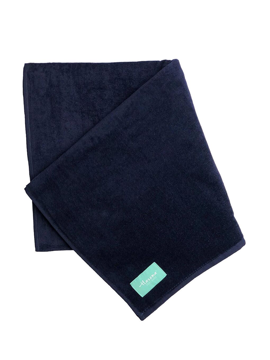 Kadife Lacivert Plaj Havlusu 140X70