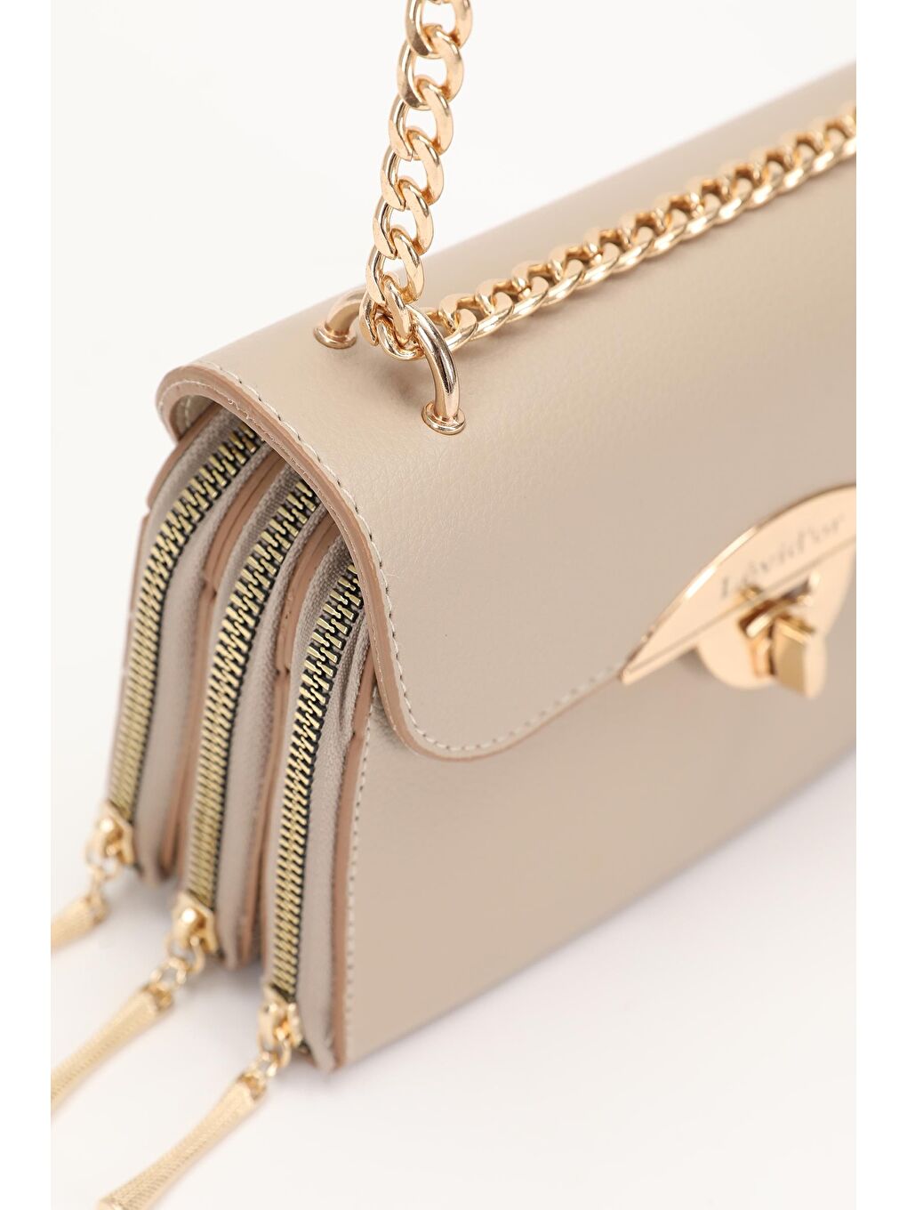 Bej Vizon  Kadın Omuz Çantası 930143-1