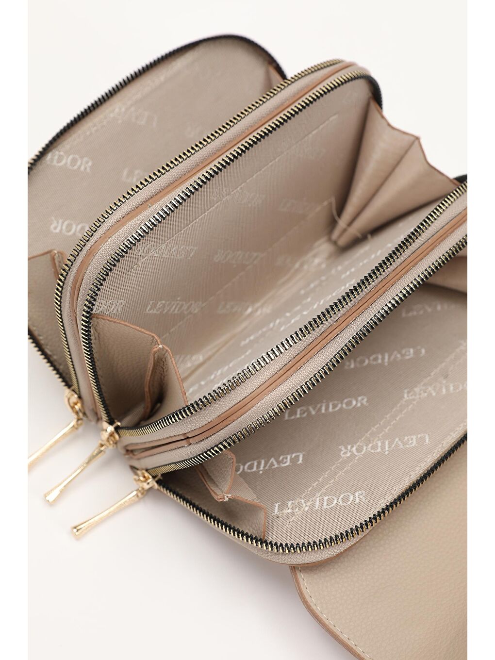 Bej Vizon  Kadın Omuz Çantası 930143-2