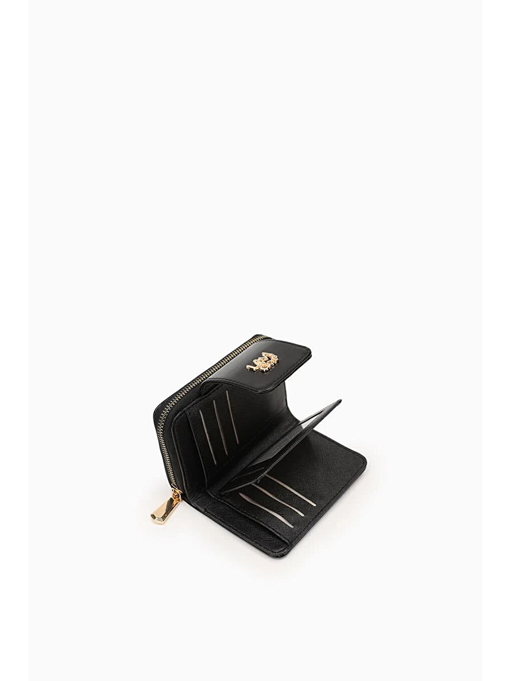 Siyah Kadın Cüzdan 910034-2
