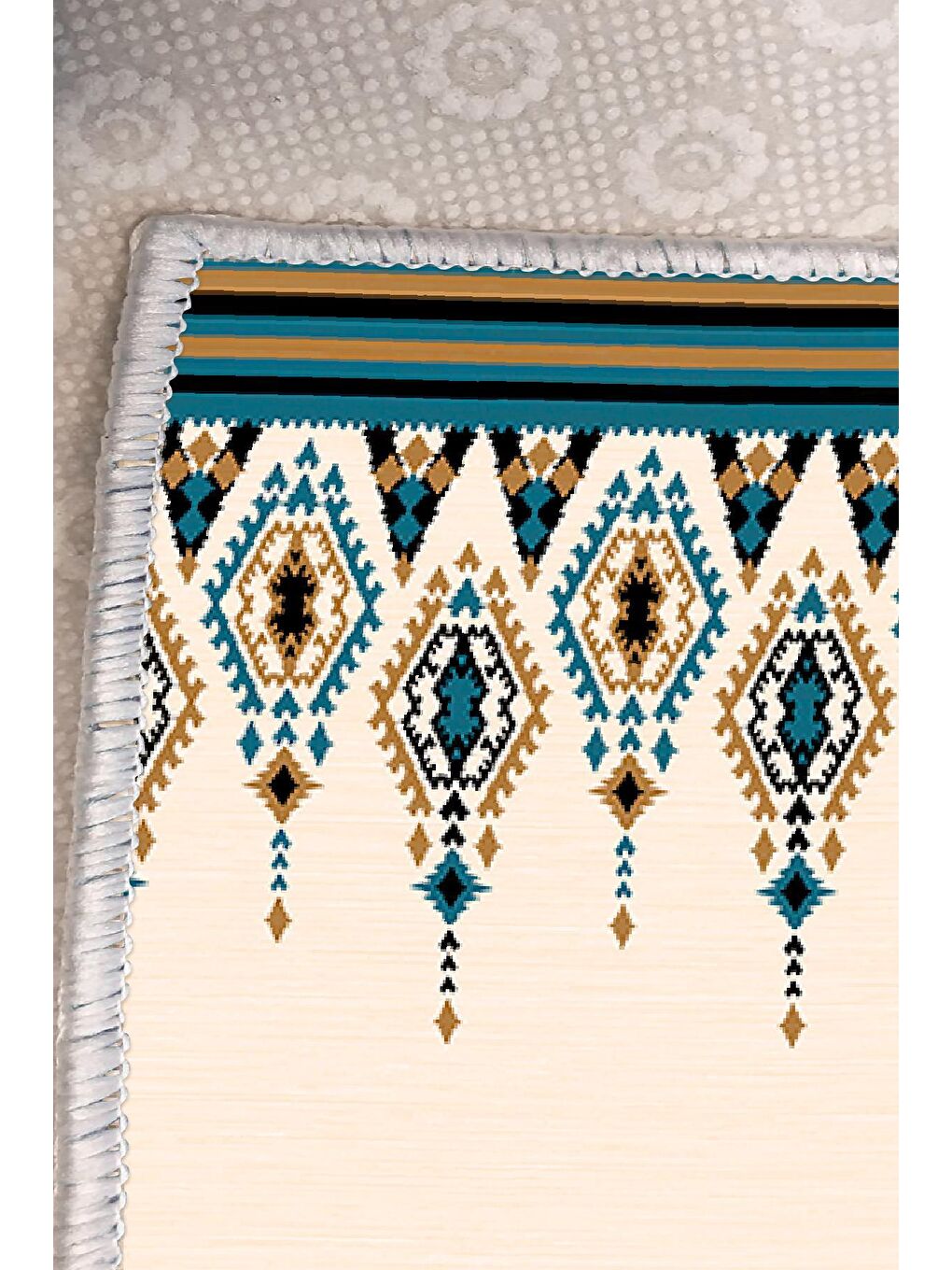 Ekru Dekoratif Özel Tasarım Modern Halısı 180x280 cm-2