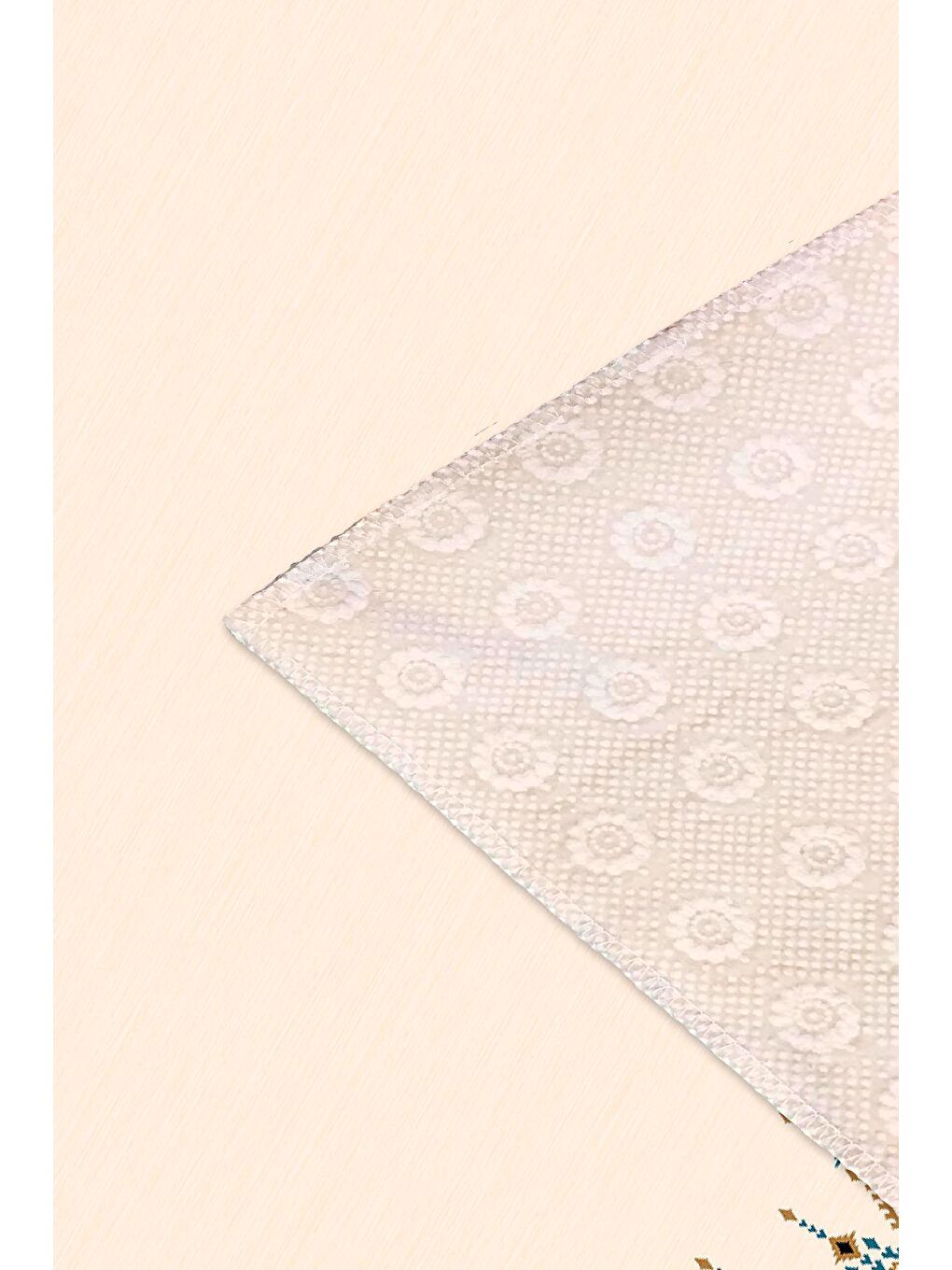 Ekru Dekoratif Özel Tasarım Modern Halısı 180x280 cm-3