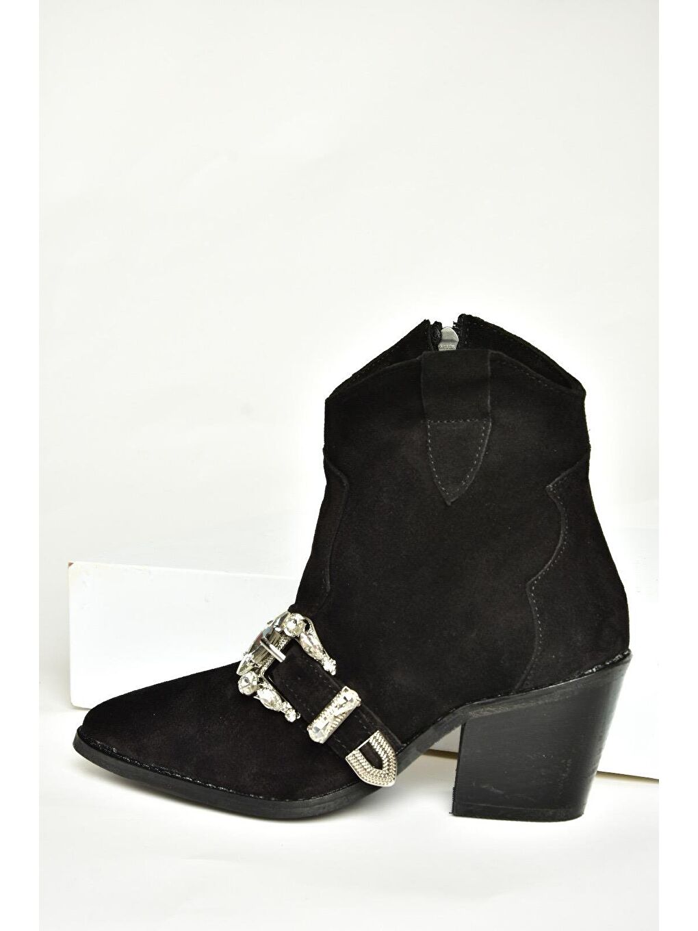T3803950 Siyah Kadın Bot-3