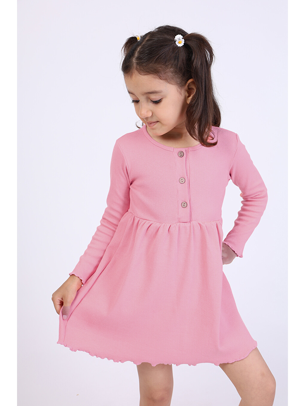 Pembe Kız Bebek Elbise