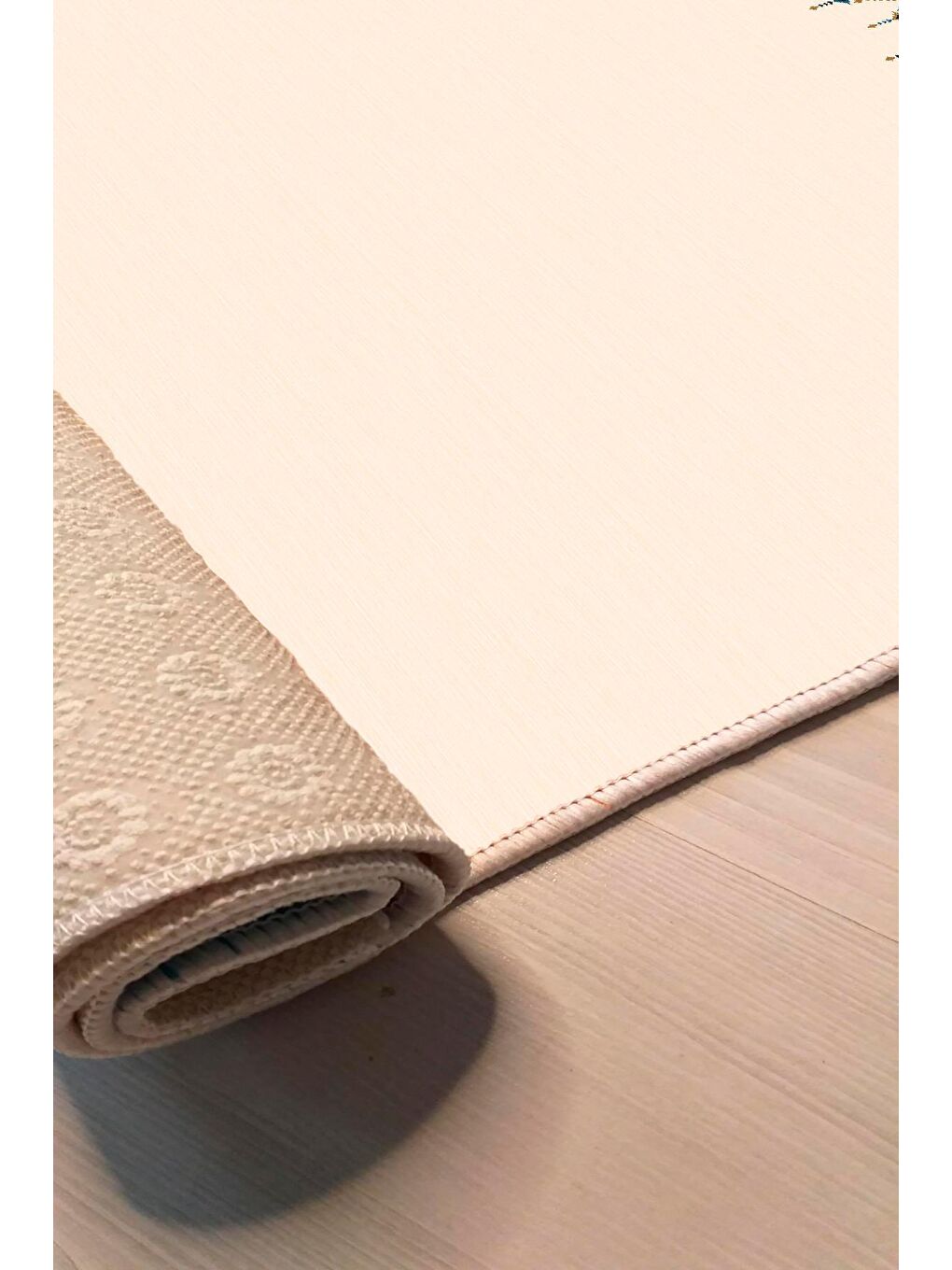 Ekru Dekoratif Özel Tasarım Modern Halısı 180x280 cm-4