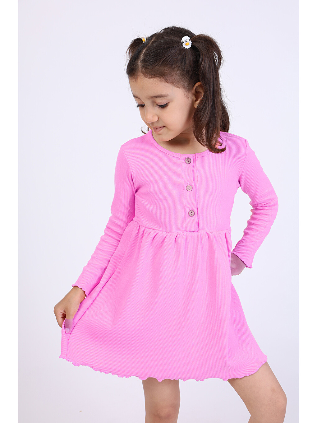 Pembe Kız Bebek Elbise-2