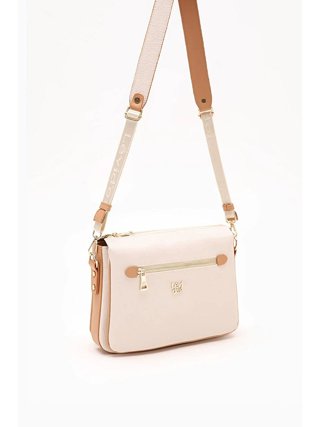 Ekru Krem Kadın Omuz Çantası 930073-1