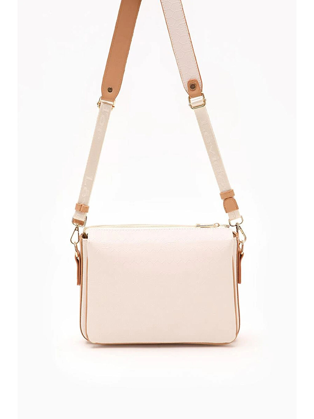 Ekru Krem Kadın Omuz Çantası 930073-2