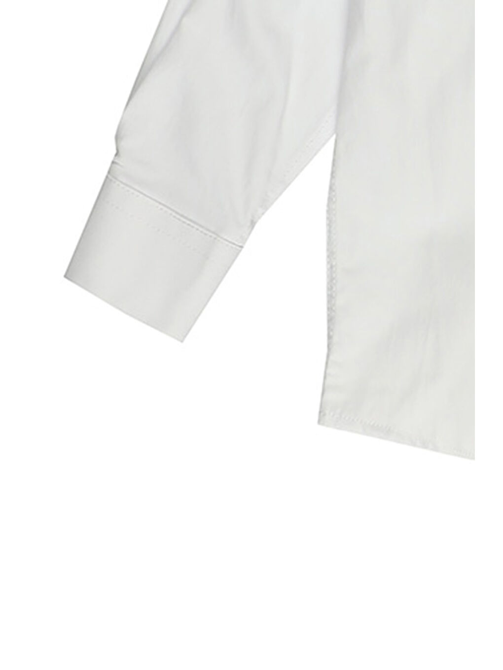 Erkek Çocuk Ata Yaka Beyaz Gömlek-2