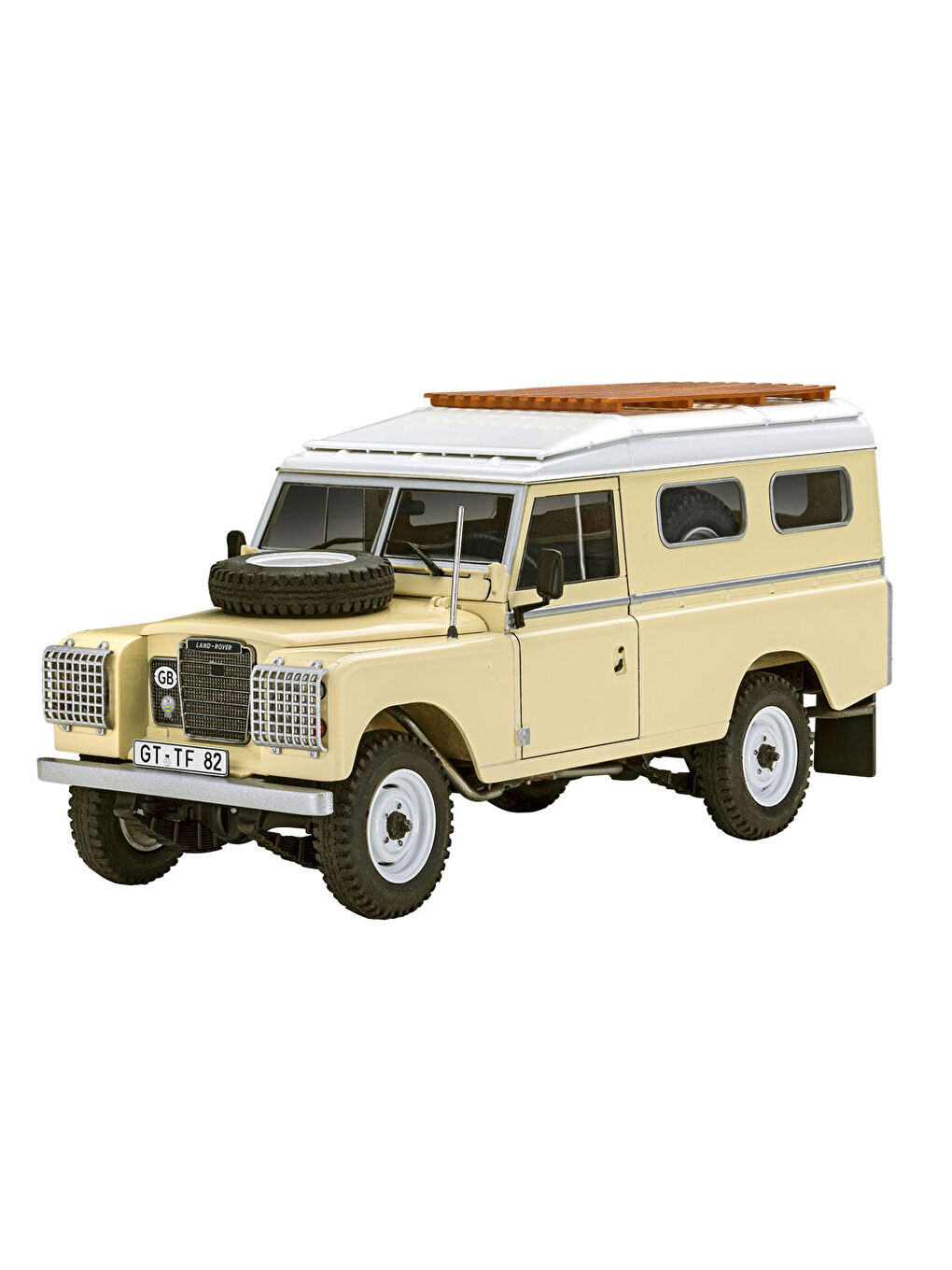 Revell Renksiz Maket Model Set Araba Land Rover Series III LWB 67056 - 1