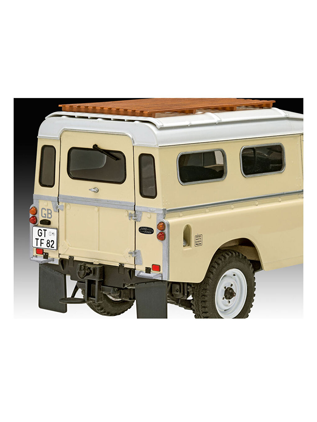 Revell Renksiz Maket Model Set Araba Land Rover Series III LWB 67056 - 2