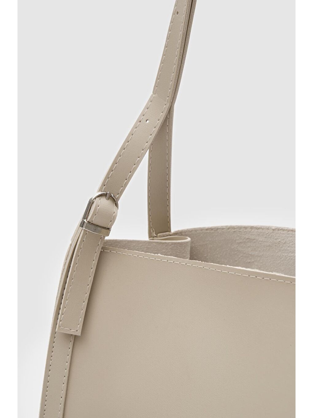 Mugs Salaş Omuz Çantası Bej-4