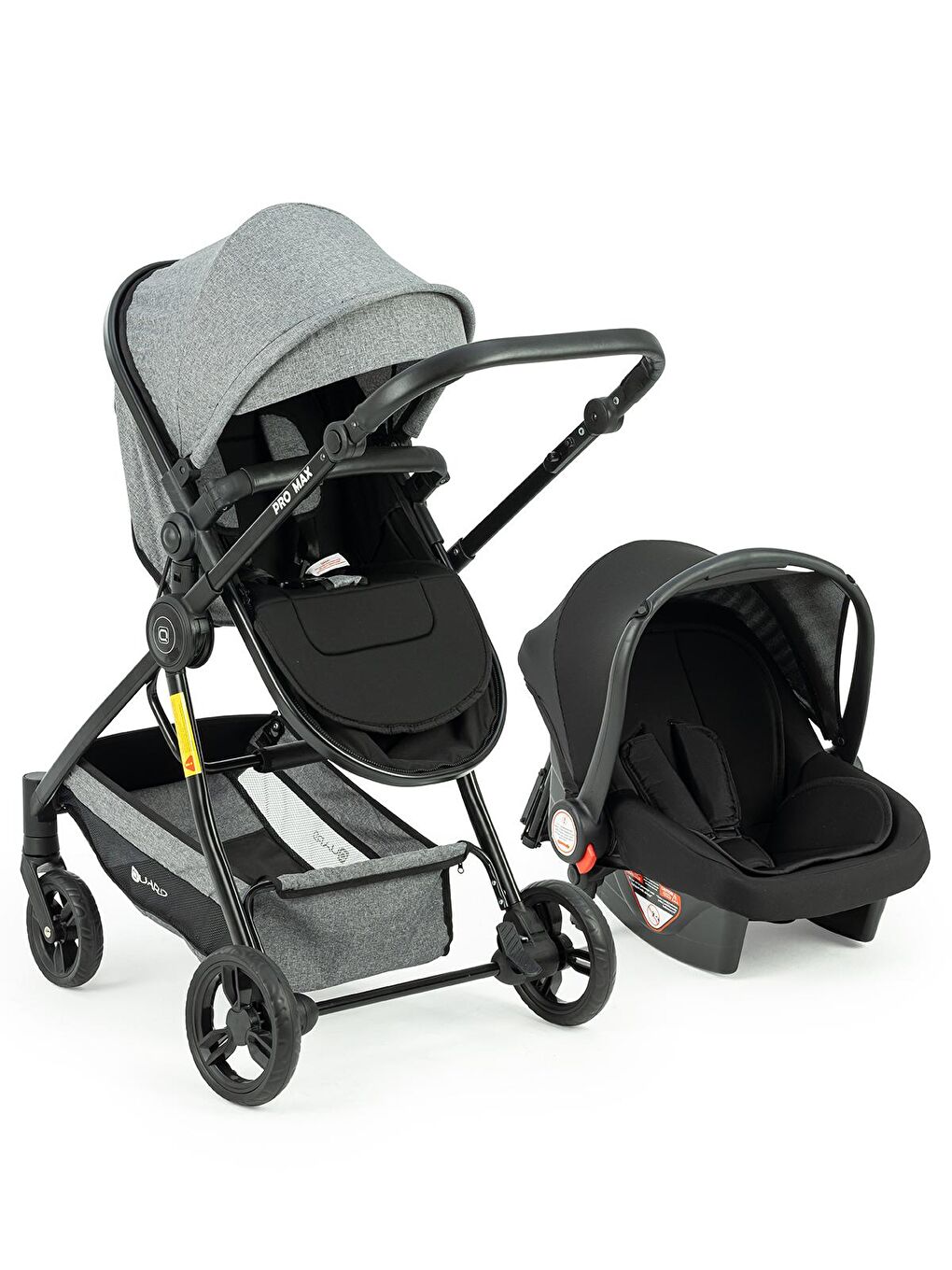 Promax Travel Sistem Bebek Arabası Gri