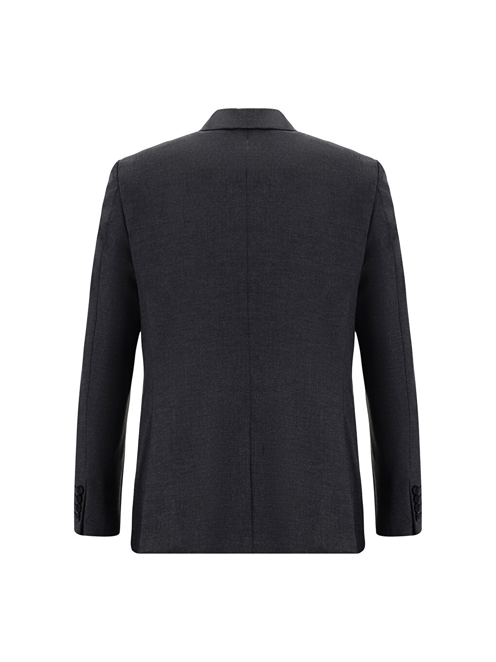 Gri Relaxed Fit Rahat Kesim Klasik Takım Elbise-2