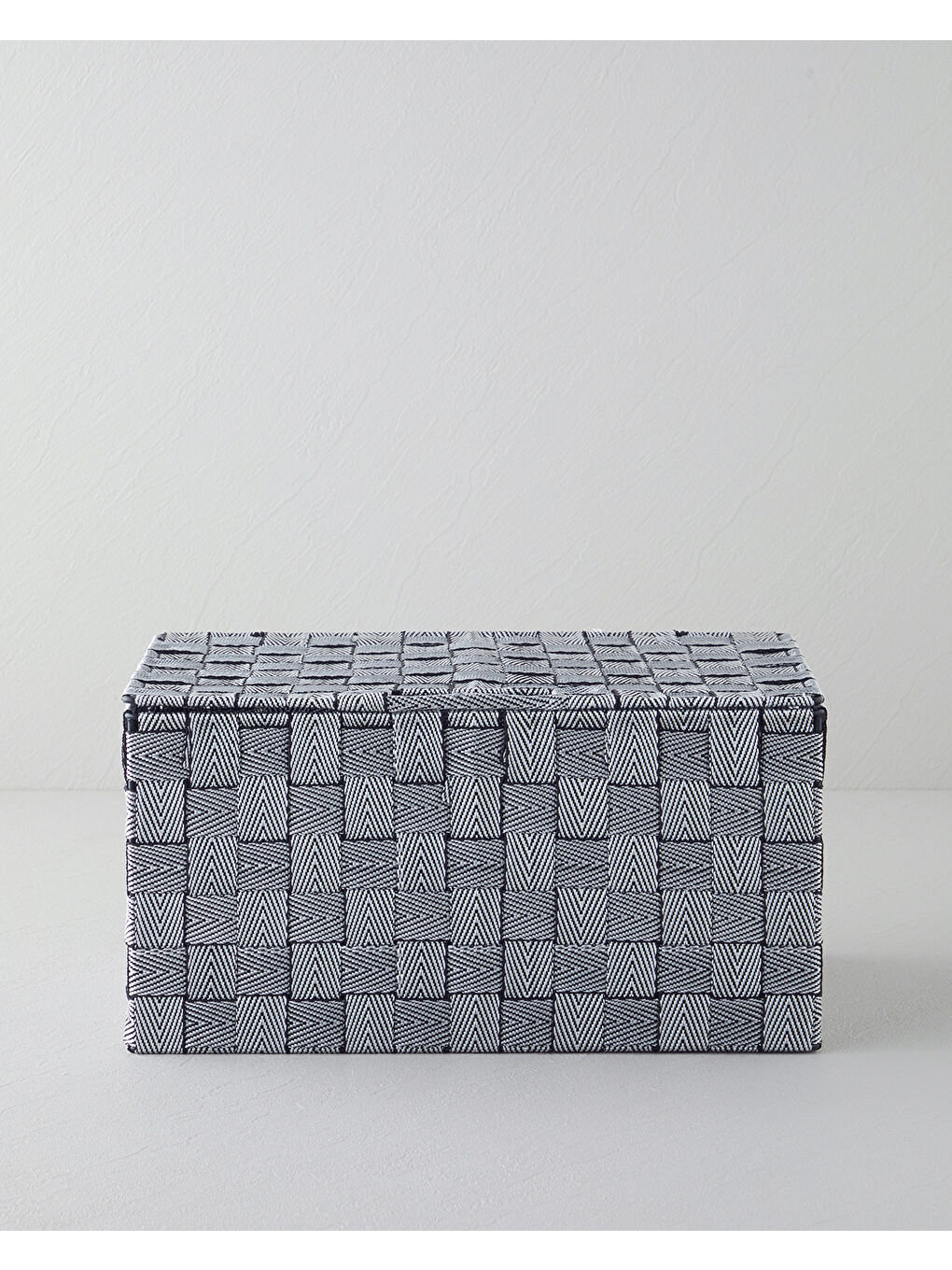 Shine Saklama Kutusu 34x22x17 Siyah - Beyaz