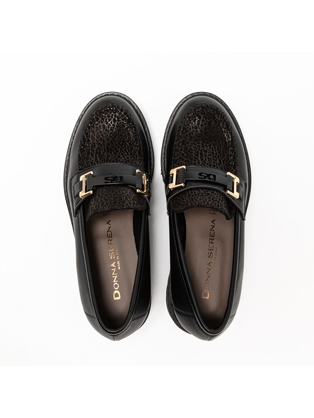 Siyah Kadın Oxford ( Klasik) 745782DM 5782DM NAP STR NERO/ME PE NERO-6