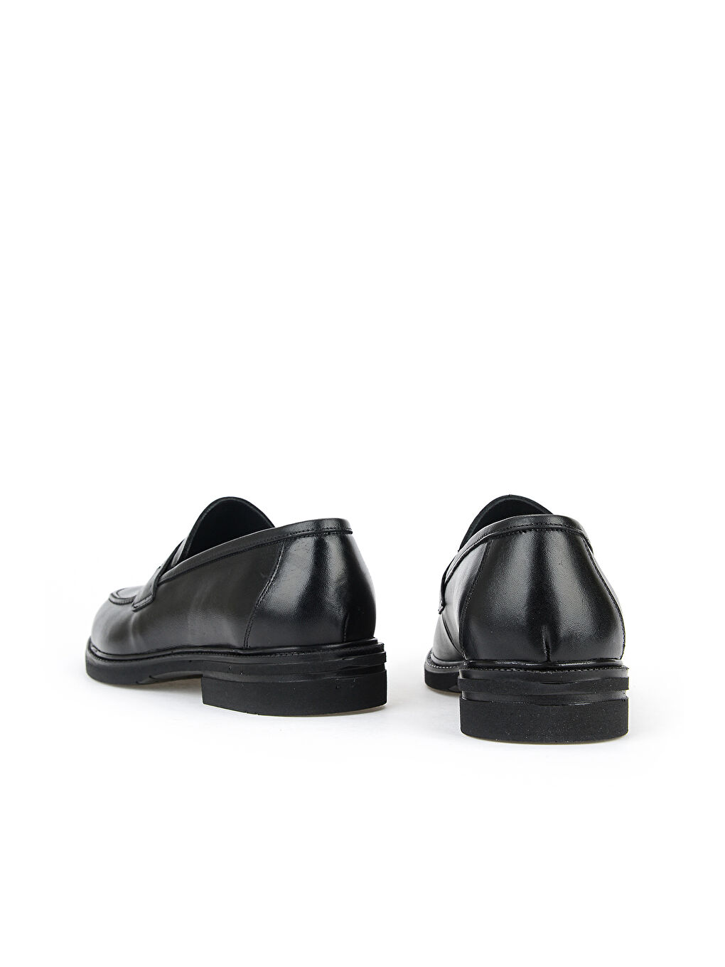 Erkek Hakiki Deri Klasik Ayakkabı 161985Z16022 Siyah-2