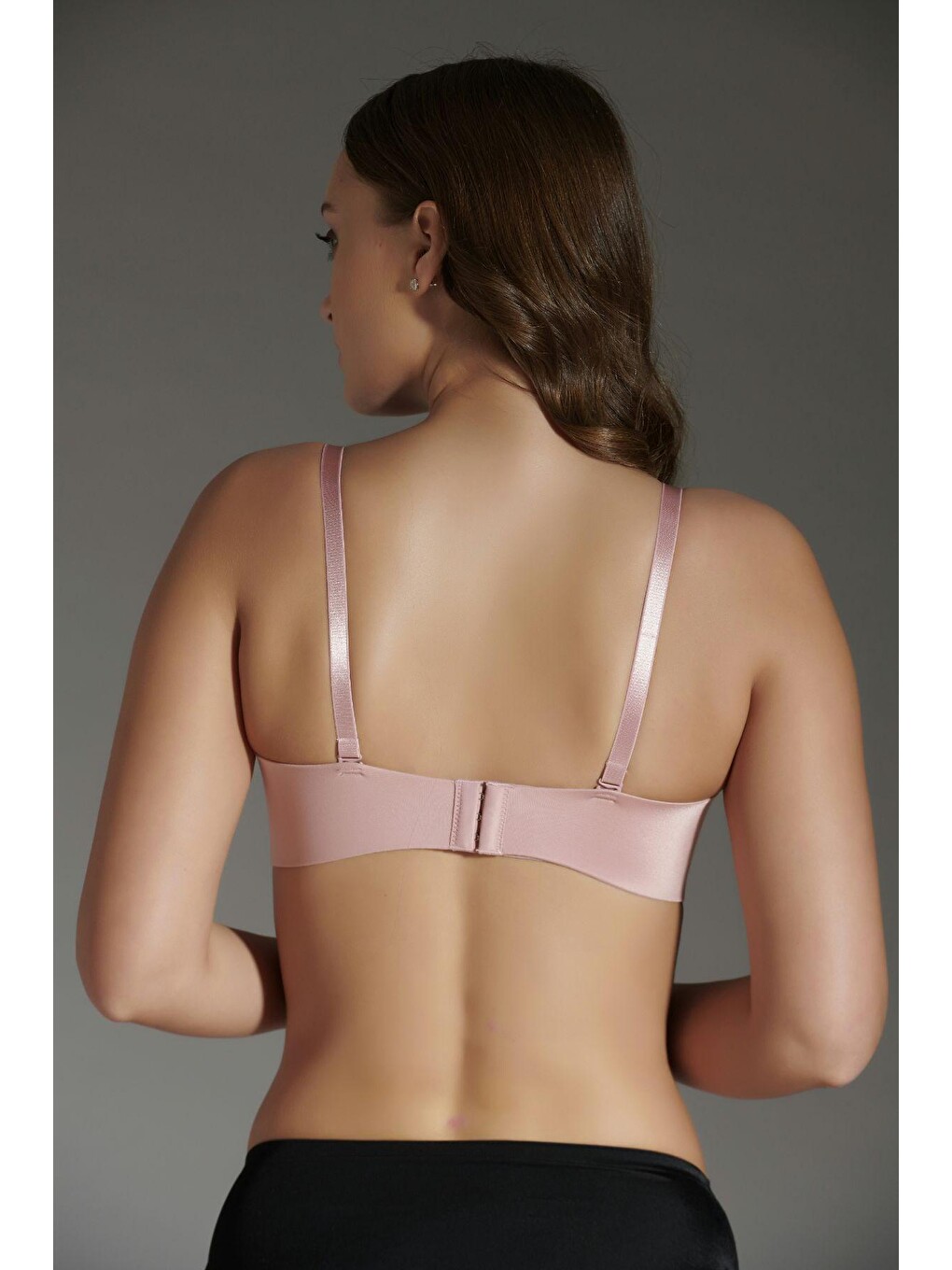 Pembe Destekli Lazer Soft Kap Straplez C16055 Pudra-3