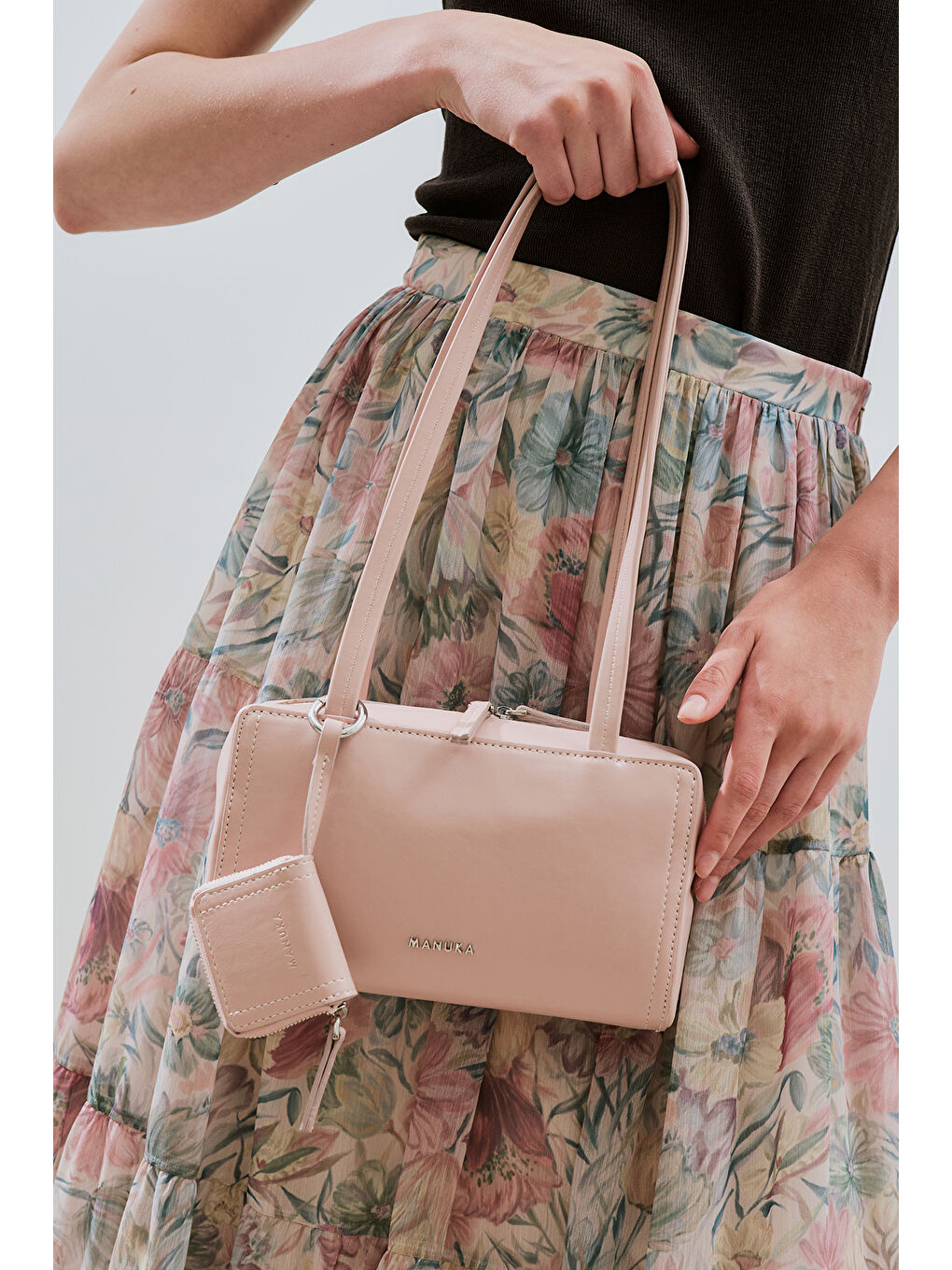 Pembe Muse Omuz Çanta Mochı-1