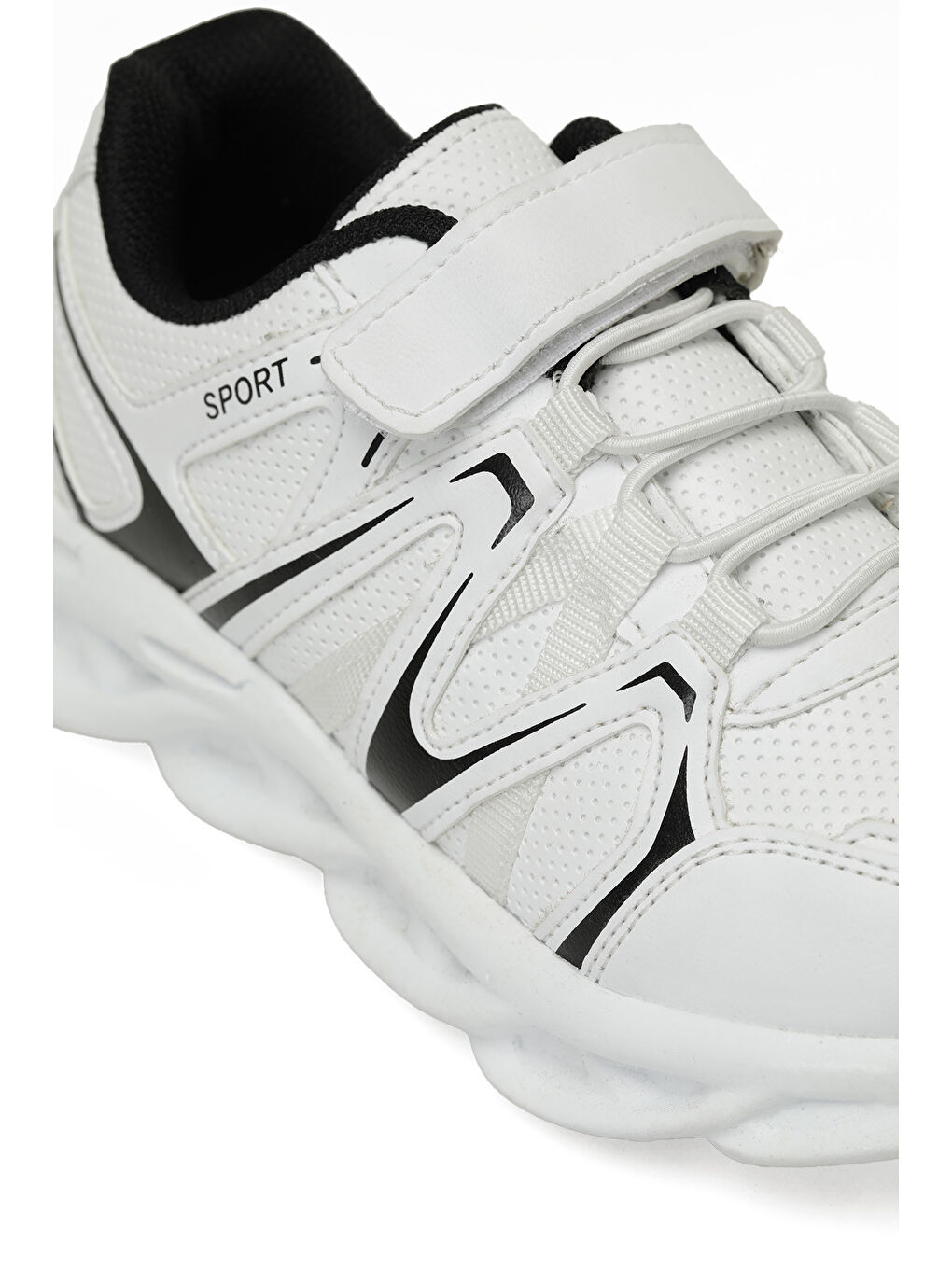 YORGOS F 5PR Beyaz Erkek Çocuk Spor Ayakkabı-6