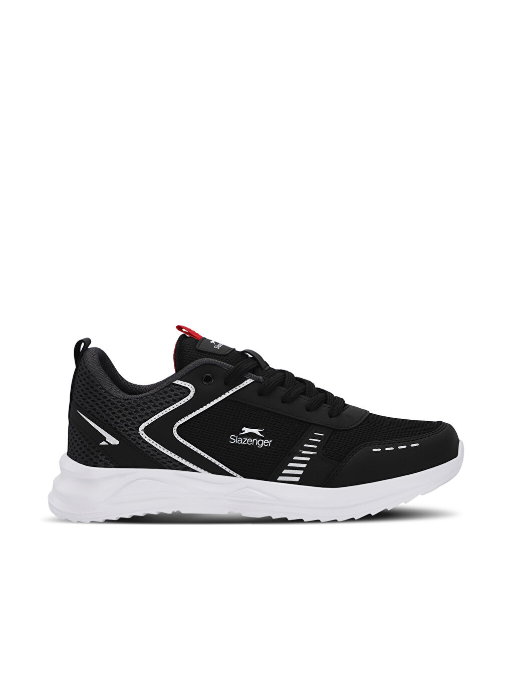 SLAZENGER GUMMY I Erkek Sneaker Ayakkabı Siyah / Beyaz - 6