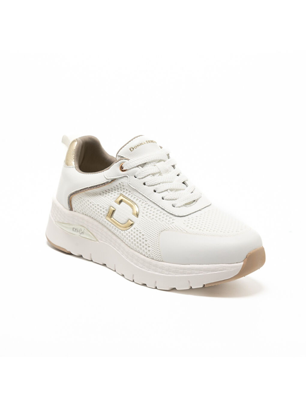 Beyaz Kadın Sneaker 145671DM 5671DM White LG Logo-1