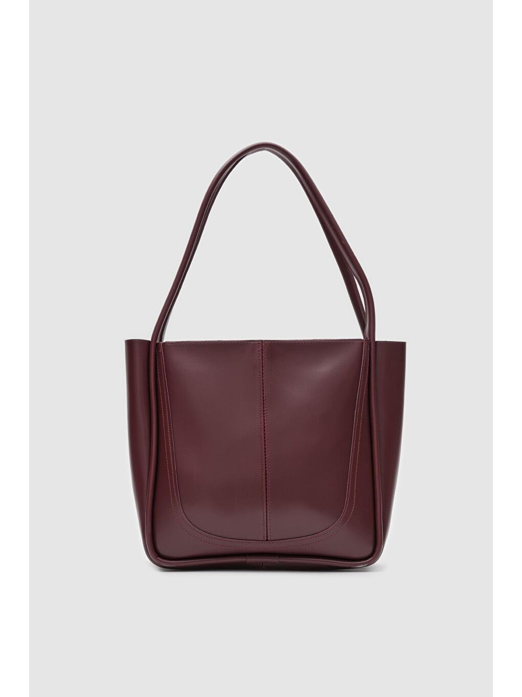 Moscow Çift Askılı Omuz Çantası Bordo