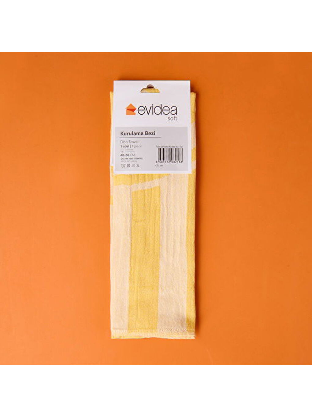 Soft Lemon Kurulama Bezi - Sarı - 40x60 cm-2