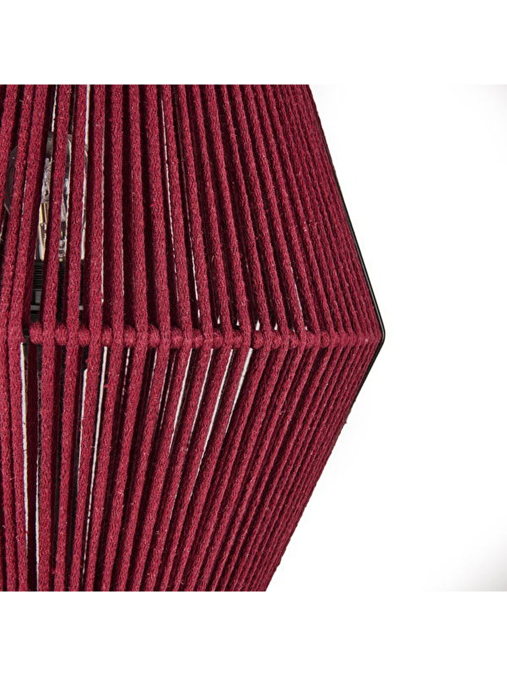 Lighting Kapsül Lambader - Bordo / Siyah-2