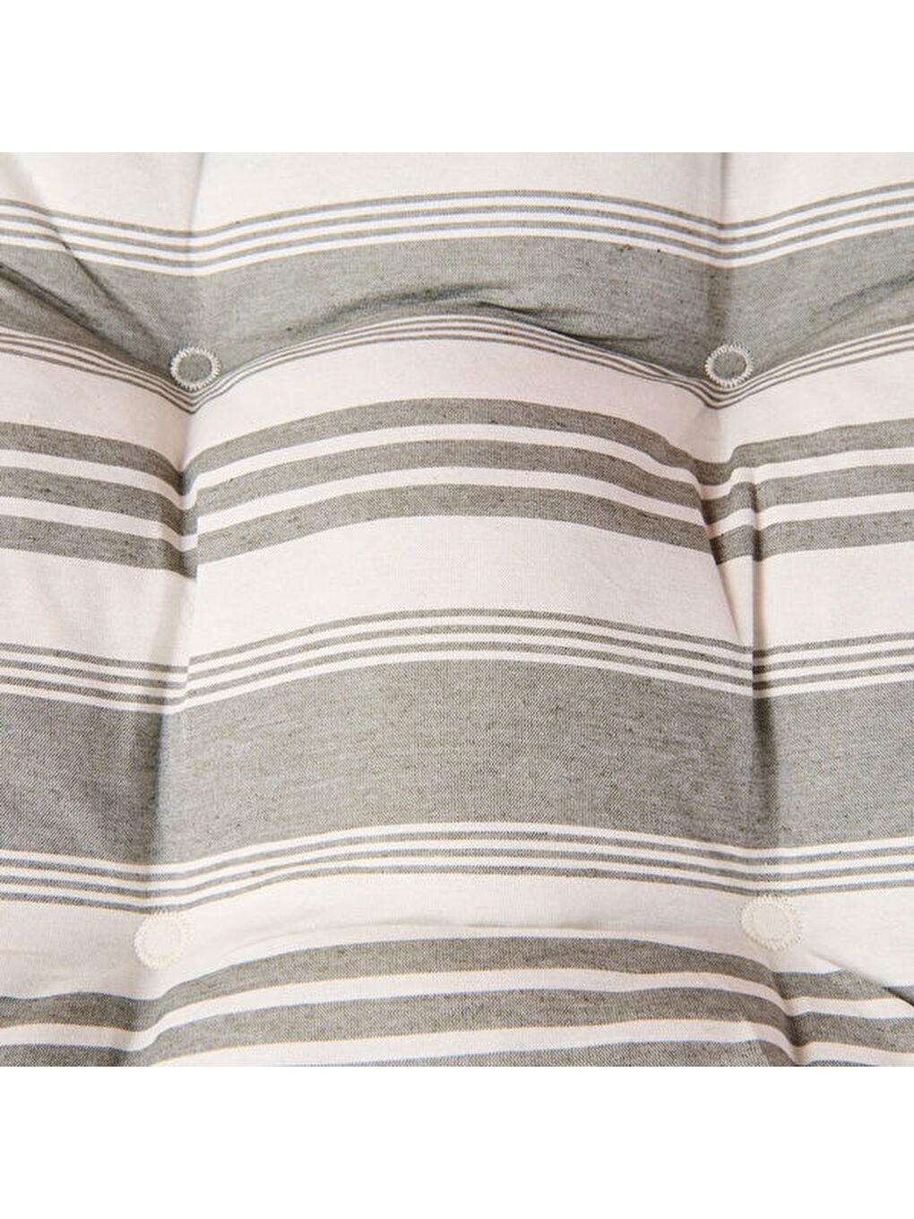 Lila Soft Pute Sandalye Minderi - Ekru / Yeşil - 43x43 cm-4