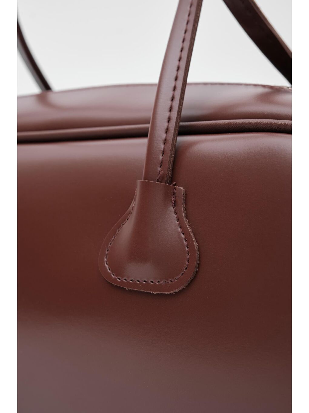 Kahverengi Miu Baget Çanta Fındık Kabuğu-4