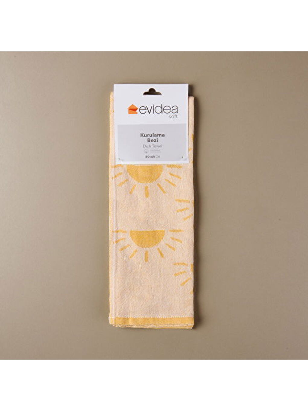 Soft Sun Kurulama Bezi - Sarı - 40x60 cm-4