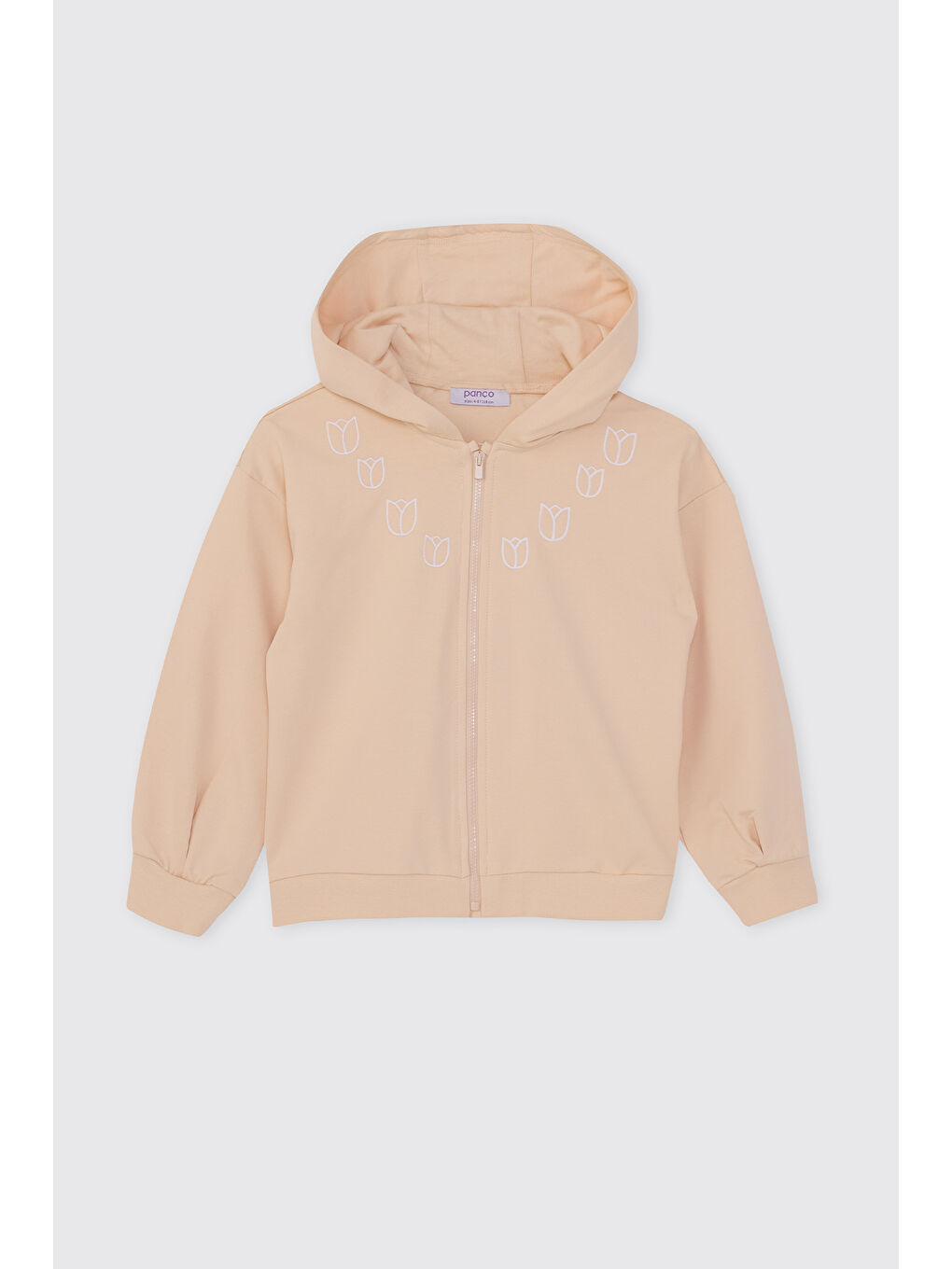 Pembe Kız Bebek Somon 2'li Eşofman Takımı-3